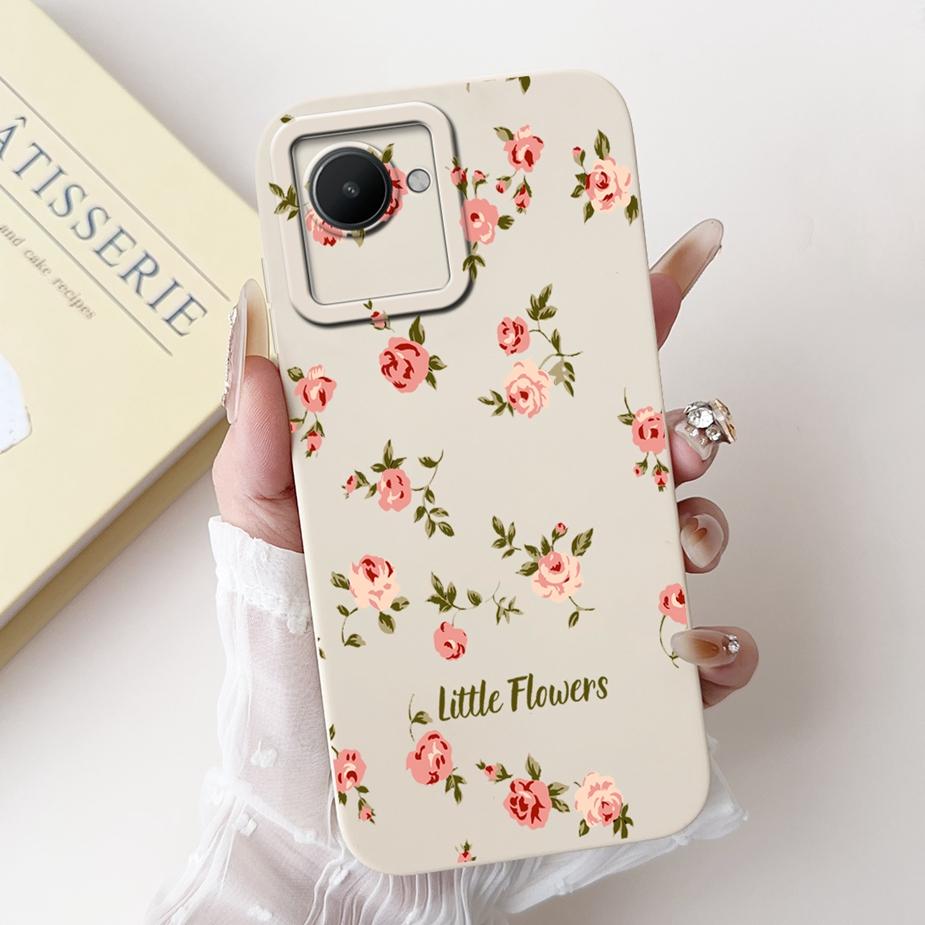 For Realme C30 Case Realme C30s RMX3690 Cute Fashion Cartoon Cover Soft Silicone Phone Case For Realme C30 C30s RealmeC30 Bumper