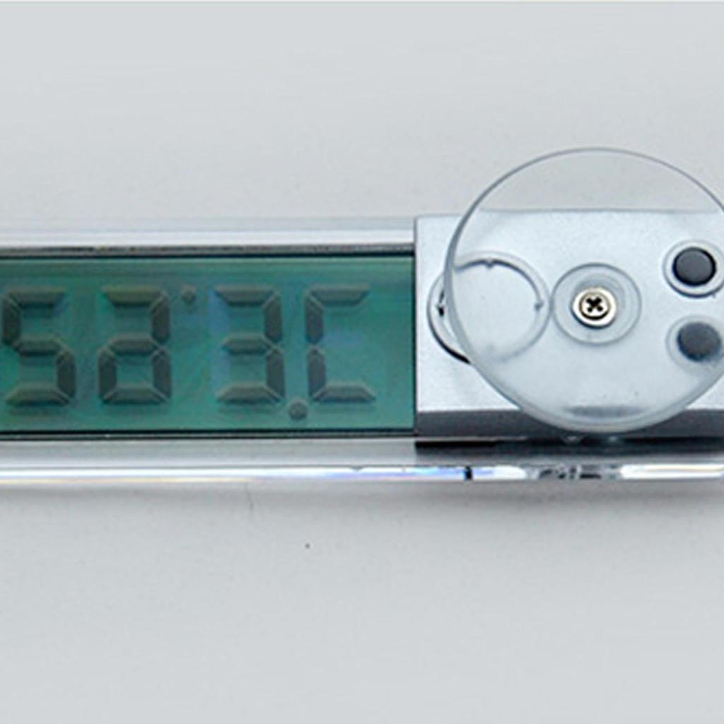 Car Clock and Temperature, Car Dashboard Digital Clock - Car Digital Dashboard Clock with