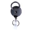 Wire Rope with Belt Clip Key Chain Ring Pull Keyring ID Card Badge Holder Retractable Badge Reels