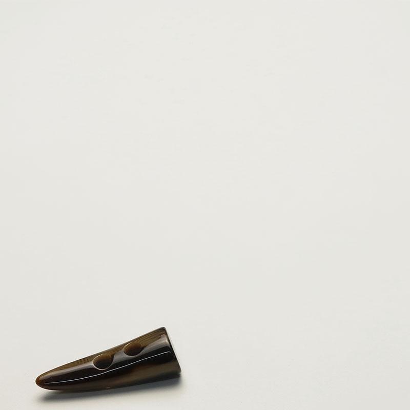 Угловая пуговица-петля, двустороннее нейлоновое пальто на пуху ягненка, смоляная двухдырочная пуговица для зимнего пуховика