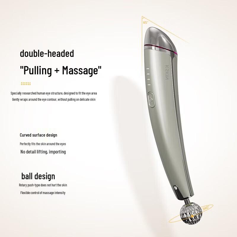 KingDom KD993A Dual-Head Electric Eye Massager with Heat Therapy CN plug (adapter included)
