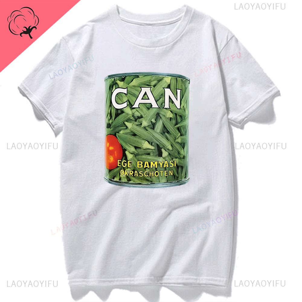 Кан Эге Бамьясы Немецкий Краутрок Ретро Музыка Футболка Мем Подарок Геймер Бестселлер Топ Унисекс Футболка Харадзюку Хлопок Уличная Одежда
