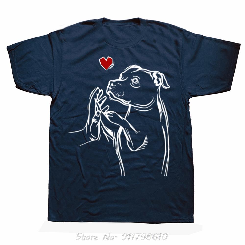 Винтажная манга аниме футболка оверсайз Staffordshire Fitness Футболка Любитель бультерьеров Мужская одежда На заказ Хлопковая футболка