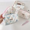 Multi-function Pen Bag Bowknot Stationery Organizer Portable Pen Box  Gift