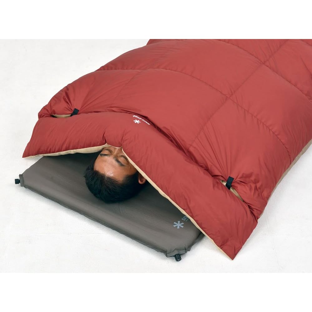 Спальный мешок Snow Peak Grand Ofton Single 1000 г пуха, стирающийся, -15°C, с ковриком для кемпинга, для улицы