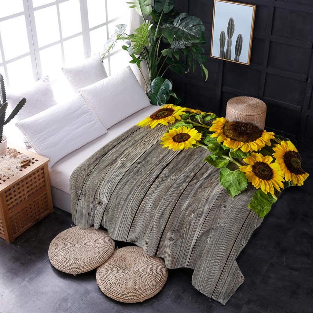 Flannel Fleece Bed Blankets Lightweight Cozy Throw Blanket for Couch Sofa Bedroom Adults Kids,Fire Basketball Twin Size 40"x50"