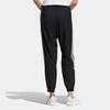 Adidas Neo Logo Tape Cuffed Track Pants Women Bottoms Black HM9561