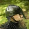 Средневековый костюм викинга с носовым шлемом, воссозданный костюм SCA LARP Armor Black