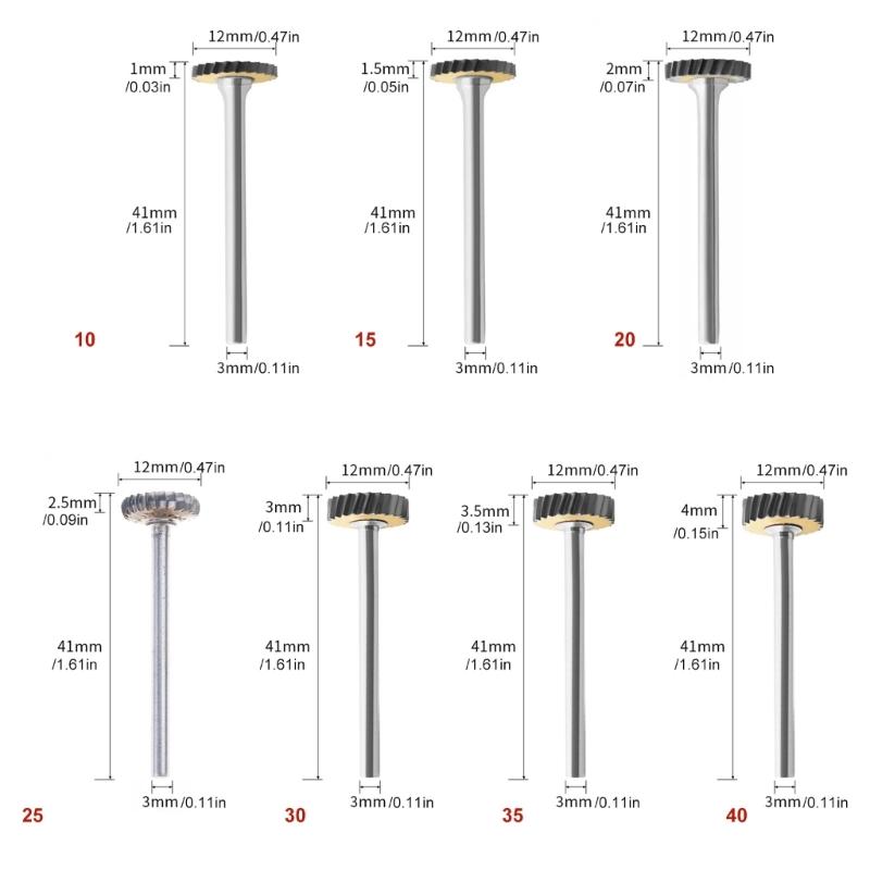 Высокая Твердость Вращающийся Напильник Карбидная Шлифовальная Головка Круглый Хвостовик Для Полировки Пресс-форм Металлообработки