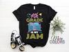 4th Grade Is My Jam Retro Vintage 80s Boombox Teacher Student T-Shirt, Back To School Fourth Grade First Day, 100 Days Of School, Field Day,