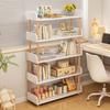 Shelf Rack Multi-layer Storage Shelf Display Stand Living Room Simple Bookshelf Floor Bedroom Home Storage Cabinet