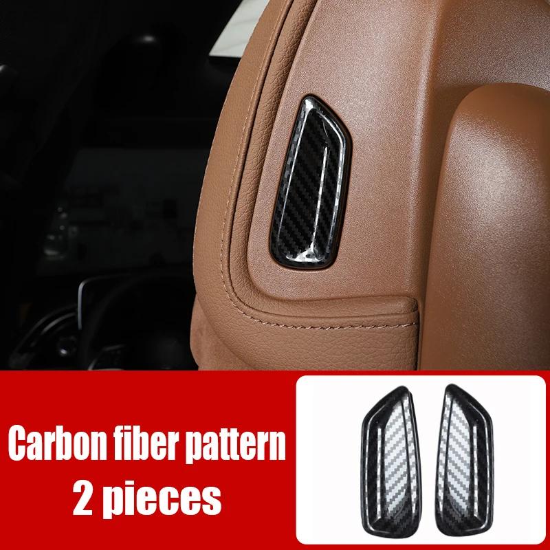 For Mercedes-Benz E-Class W214 S214 2024 seat headrest button decoration sticker automotive interior decoration accessories