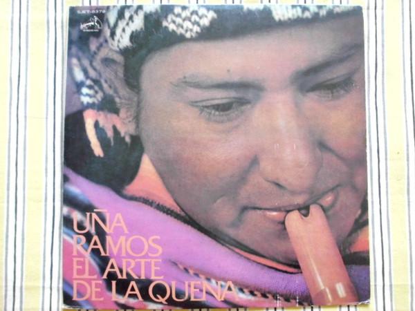LP Record UÑA RAMOS - El Arte De La Quena SJET8379 VICTOR 1972 Japan Latin Used
