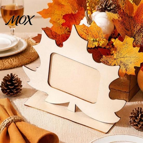 Holiday Party Decoration Wooden Pumpkin Photo Frame, Halloween Thanksgiving DIY Paintable Craft for Kids, Blank Handmade Holder Wood Picture