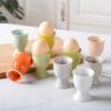 Ceramic Egg Cup Holders Candy Color Creative Serving Cups For Kitchen Egg Holder Cup Breakfast Banquet Eggs Supplies