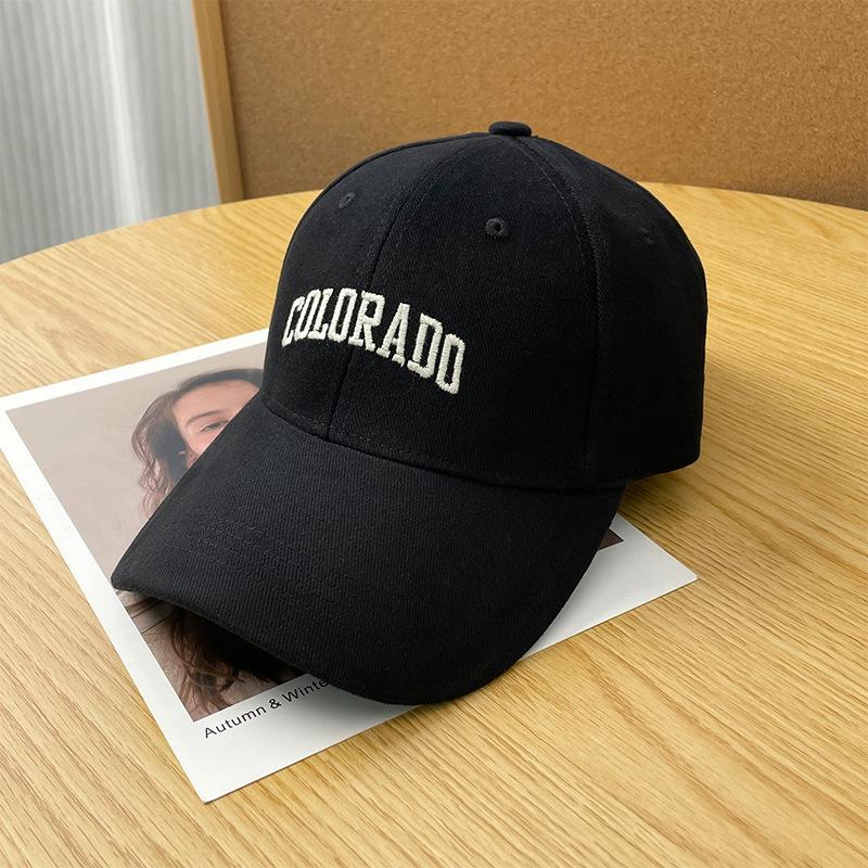 Wind-Ground Big Head Circumference Hard Top Baseball Cap Children'S Season Large Deep Top Face Small Cap