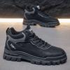 New Men's Martin Boots Thick-soled Trendy Men's Shoes British Style Sports and Casual Shoes Outdoor Single Shoes