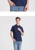 Langdeng Cool Feeling Sports Men's Summer Casual Loose Collared Short-Sleeved T-Shirt