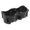For Mercedes Benz W221 2009-2012 Double Hole Car Center Console Water Cup Holder Beverage Bottle Holder Black