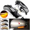 Toyota Prius Reiz WISH Crown Avalon Black Sequential Flow Rearview Mirror Turn Signal Light