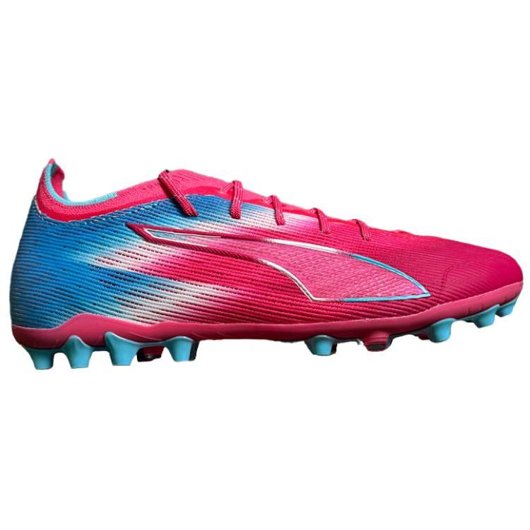Puma Ultra 6 Comfortable Versatile Artificial Turf Durable Soccer Shoes Men Sneaker Pink 108764-01