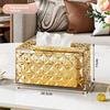 European Style Paper Towel Case Automatic Lift Paper Container Light Luxury Napkin Box  Living Room
