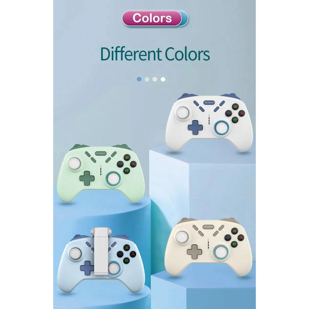 Беспроводной игровой контроллер, совместимый с Bluetooth, для Switch/ PS4/PS3/ Steam/ IOS13.4+/Android (HID)/ Геймпад-джойстик Harmony OS