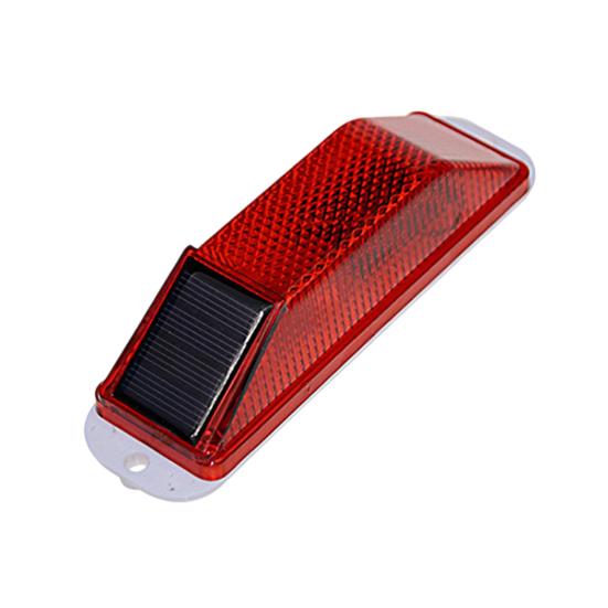 Мигающий предупреждающий стробоскоп безопасности на солнечной батарее Улучшенная видимость Светодиодный мигающий маяк для грузовиков Барьеры