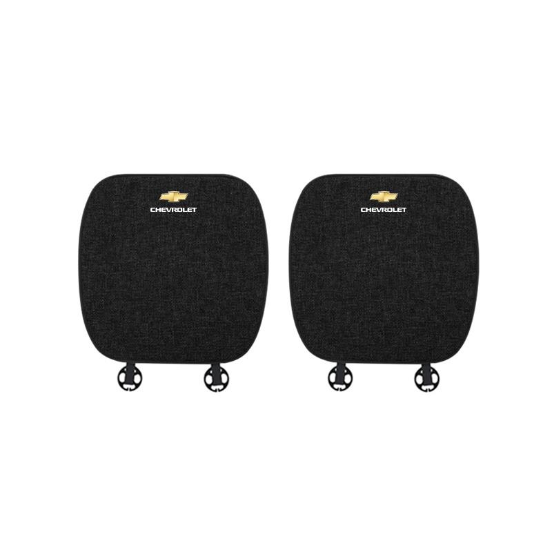 AABHO1 Car Seat Cushion Cover Breathable Flax Fabric Soft Pad For Chevrolet Spark Captiva Cruze Malibu Equinox Trax Camaro Blazer