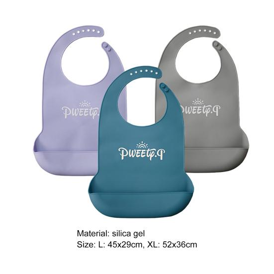 Водонепроницаемый регулируемый силиконовый нагрудник для взрослых, гибкий многоразовый, устойчивый к беспорядку, легко протирается, нагрудник для пожилых людей для еды