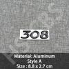 3D Black ABS Car Rear Trunk Emblem Front Hood Badge Stickers For Peugeot m 206 307 308 3008 207 208 407 408 508 2008 5008 Styling