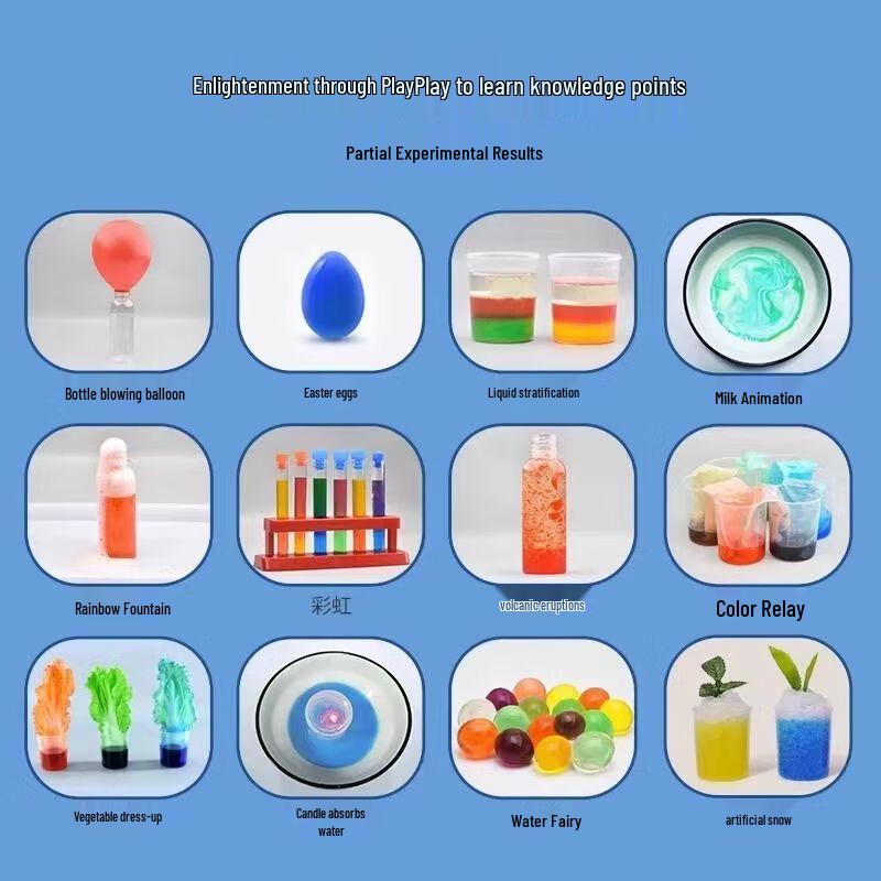 Набор для веселых научных экспериментов для детей