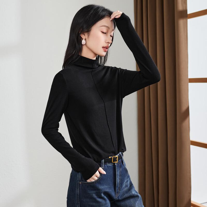 SOFSIL Women's Slim-Fit High-Neck Thermal Base Layer