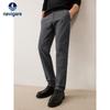 Мужские антибактериальные повседневные брюки слим-фит из искусственного денима