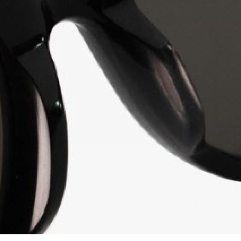 Puma Round Horn Rimmed Over Asian Fit Mirror Sunglasses 25