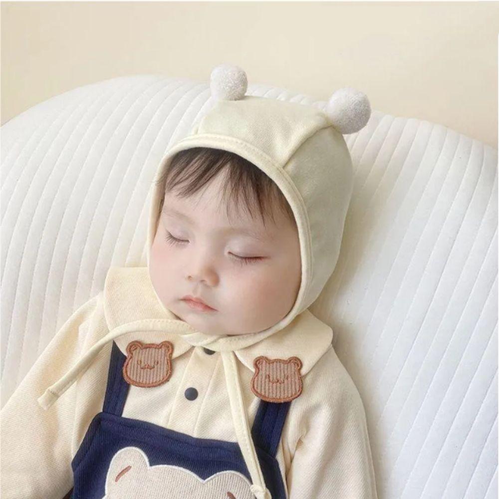 Thin Windproof Children's Cap No Brim Newborn Infant Hats Hip Hop Baby Beanie Caps  Newborn Use