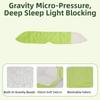 Light Blocking Gravity Sleep Mask Comfortable Eyepatch Skin-Friendly Weighted Eye Mask  Home Travel