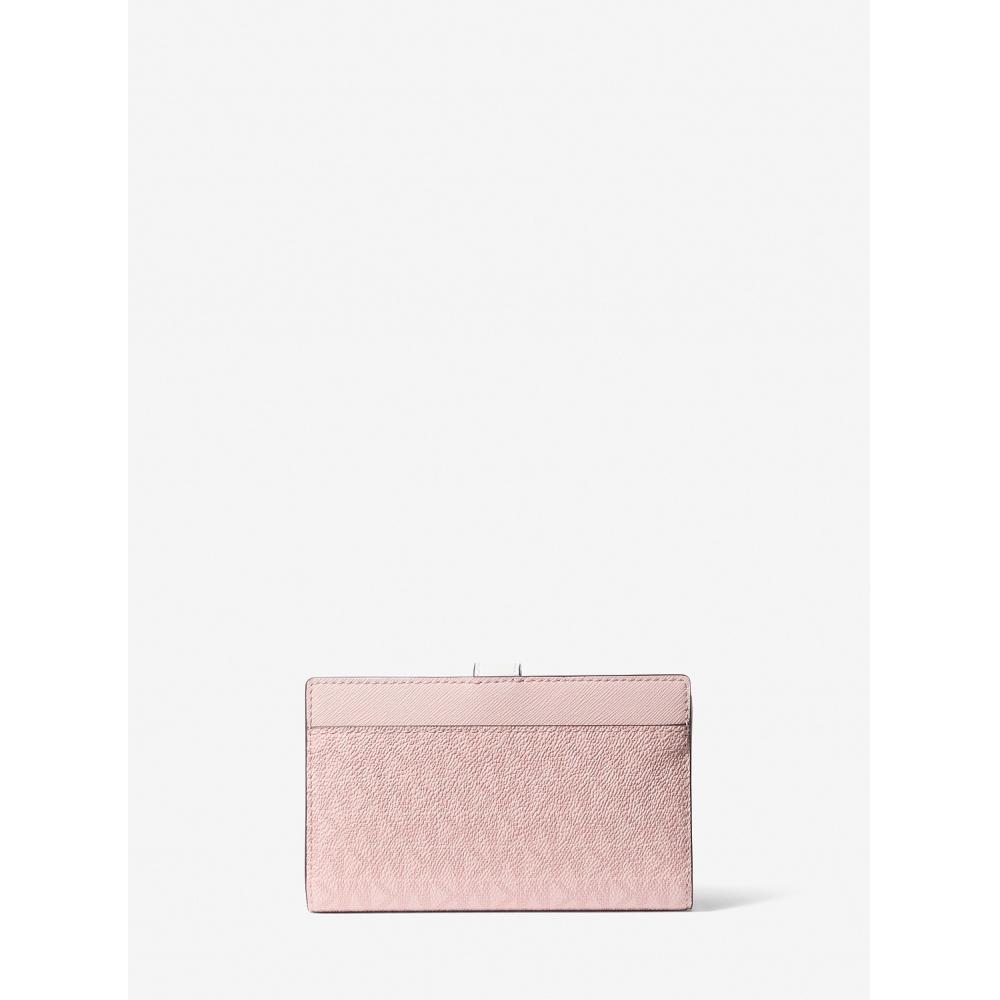 Michael Kors Кошелек Greenwich Средний   Mk Signature 35s5ggrf8y7183 Пудровый румянец Мульти