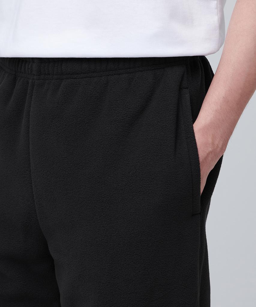 MUSINSA STANDARD Polar Fleece Sweatpants [Black]