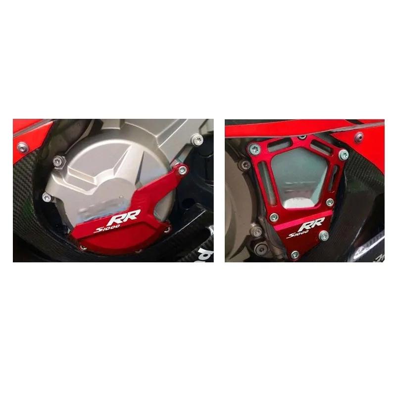 Для BMW S1000RR S1000 RR S 1000 RR HP4 K42 K46 2009 - 2018 2017 Мотоцикл Защита двигателя Крышка статора Слайдер Защитная крышка