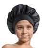 Children's Satin Sleep Cap - Soft Elastic Silk-like Hair Care Hat