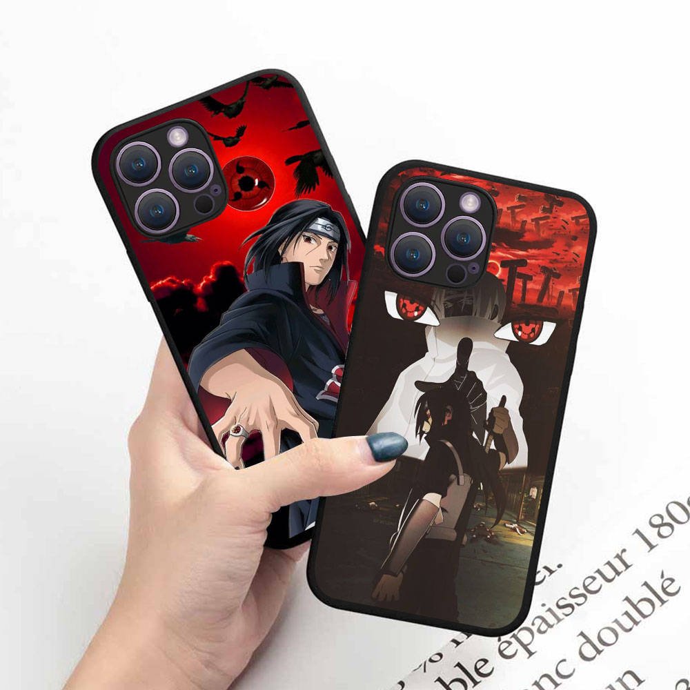 51 Naruto Sasuke Uchiha Case for Xiaomi Redmi A3 13C 10A 10C 12C 9A 9C 9T A3X Note 13 8 9 10 11 12 Poco F5 F6 C51 M6 X3 X6 C65 C50 C55 Pro Plus 4G 5G