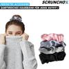 SCRUNCHOX Set of Ponytail Holders, Hair Bands, Hair Ties, Ponytail Holders, Ponytail Bands, 4 Pieces