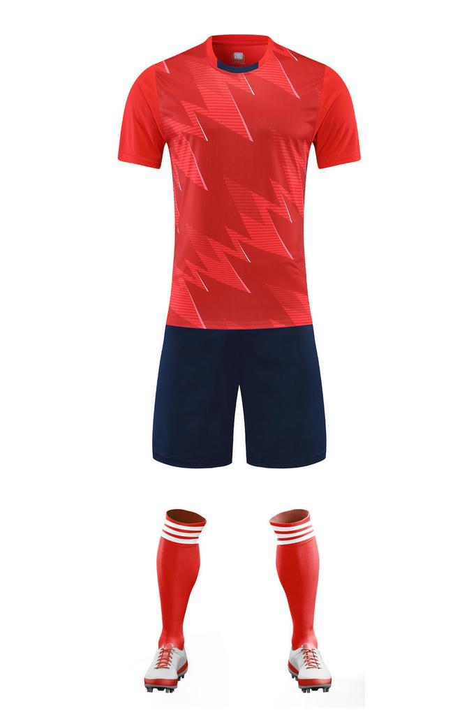 Football Suit Jersey Adult Short-Sleeved Training Jersey Children'S Football Jersey