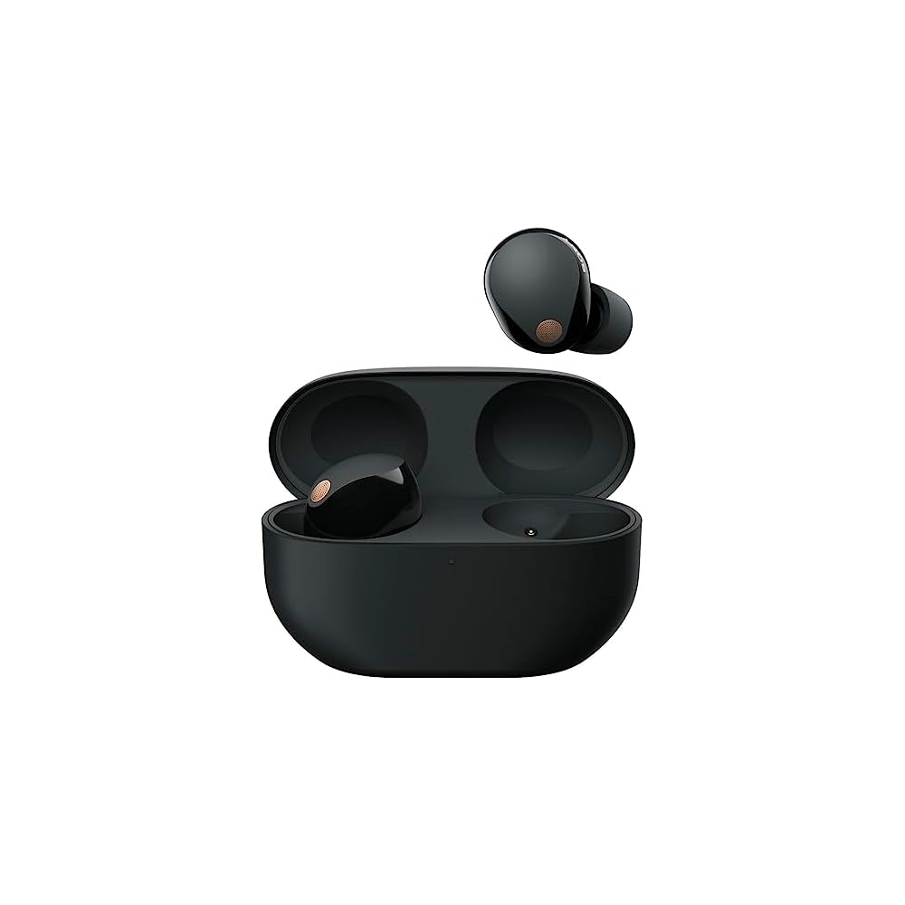 Sony WF-1000XM5 Wireless Noise Cancelling Earbuds Black, Bluetooth, IPX4 Water Resistant, 8 Hours Playback