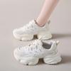 CRLAYDK 2024 New Chunky Sneakers for Women Platform Dad Fashion Shoes Height Increase Wedge Sports Casual Walking Mesh Tennis