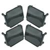 4pcs Protective Lens Cover For 3x3 Inch Square Cube Pods LED Work Light Bar Fog Lamp Driving Light Black PC