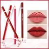 Beauty Lip Liner Waterproof Lasting Stain Free A Set of Crocheted Lip Liner Beginner Matte Developing Lipstick Pens
