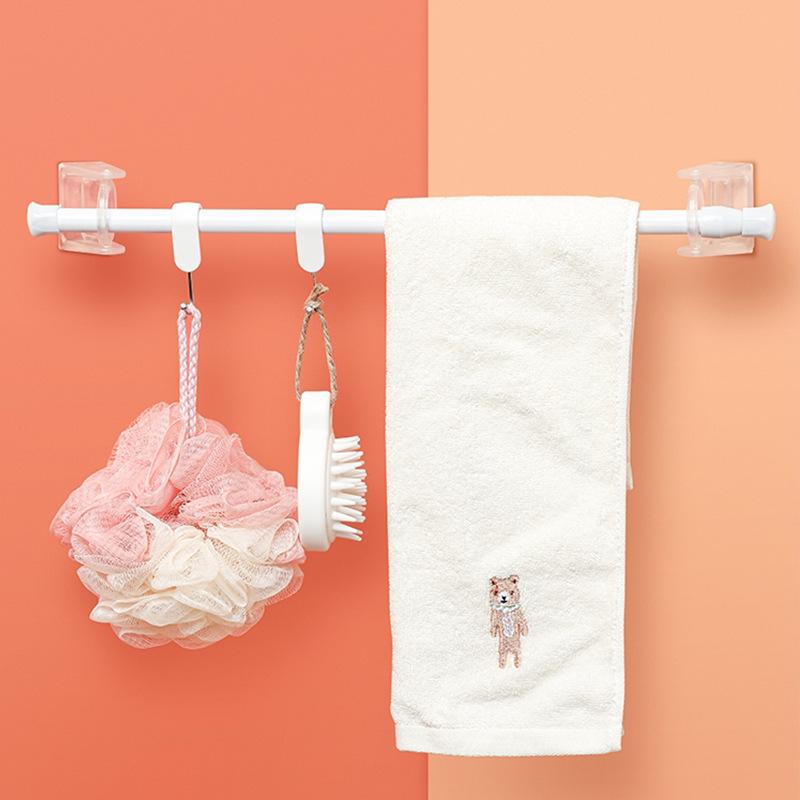 Прозрачный настенный выдвижной кронштейн для подвесной штанги с вращением на 360°