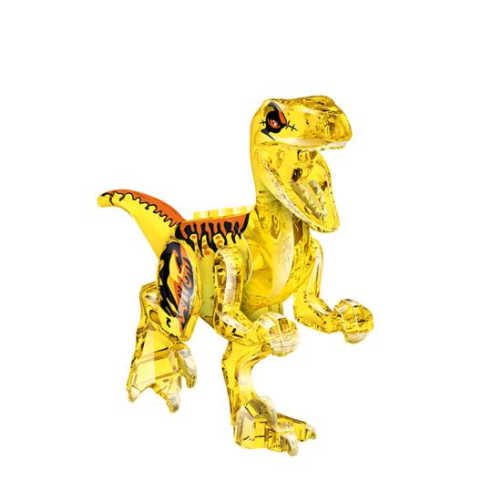 DIY 3D Dinosaur Model Crystal Puzzles Building Blocks Education Kids Toy Gift